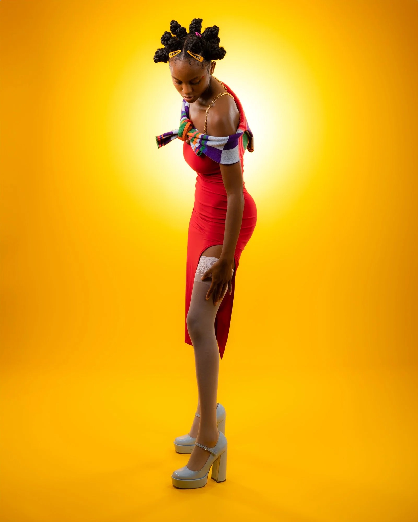 Lukendra Starlena Yellow photography by Jeff M. Burt