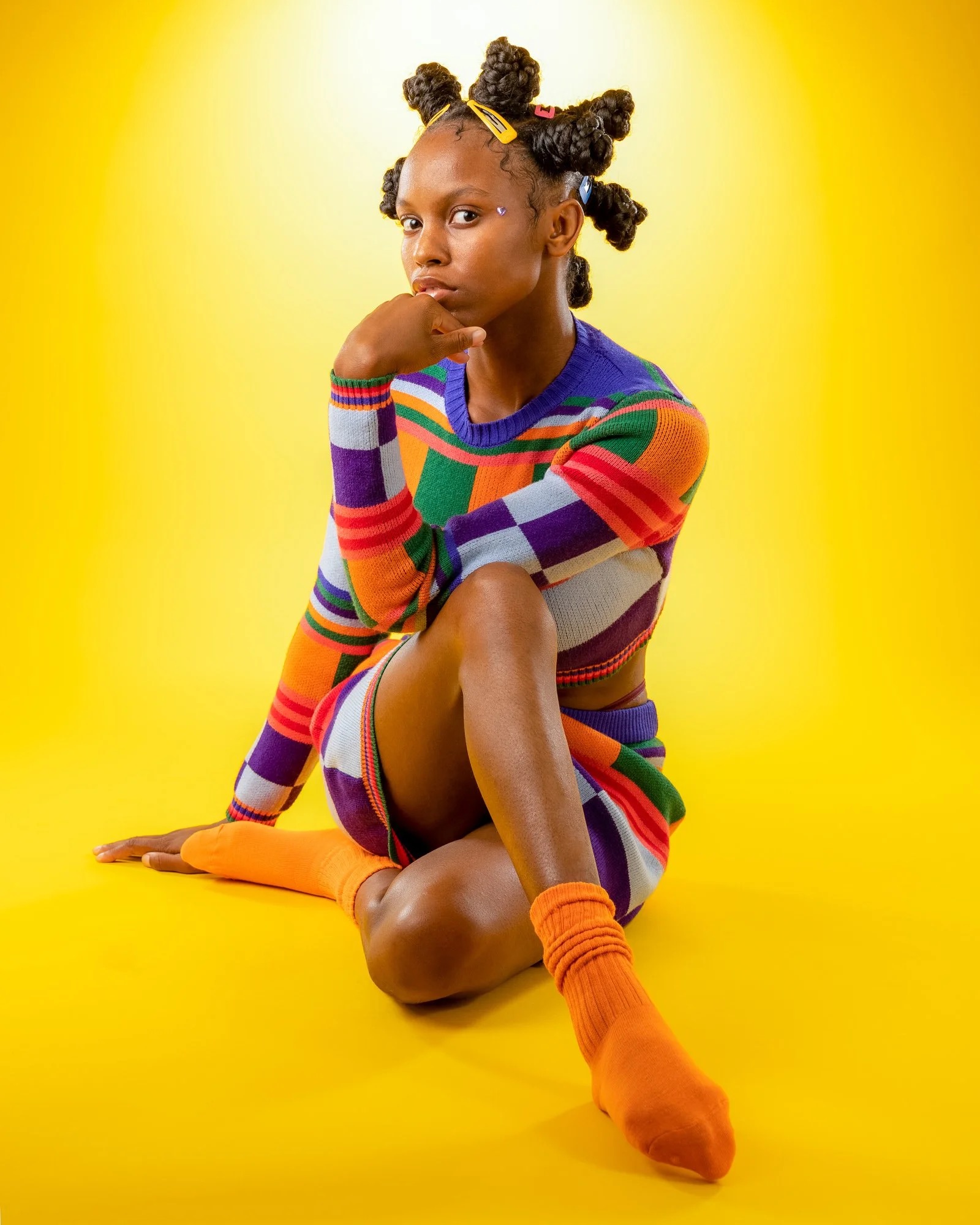 Lukendra Starlena Yellow photography by Jeff M. Burt